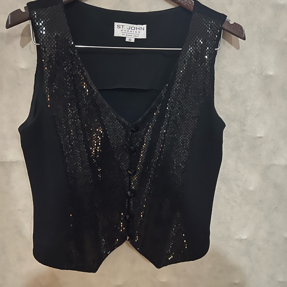 St. John Knit Sequin Tux